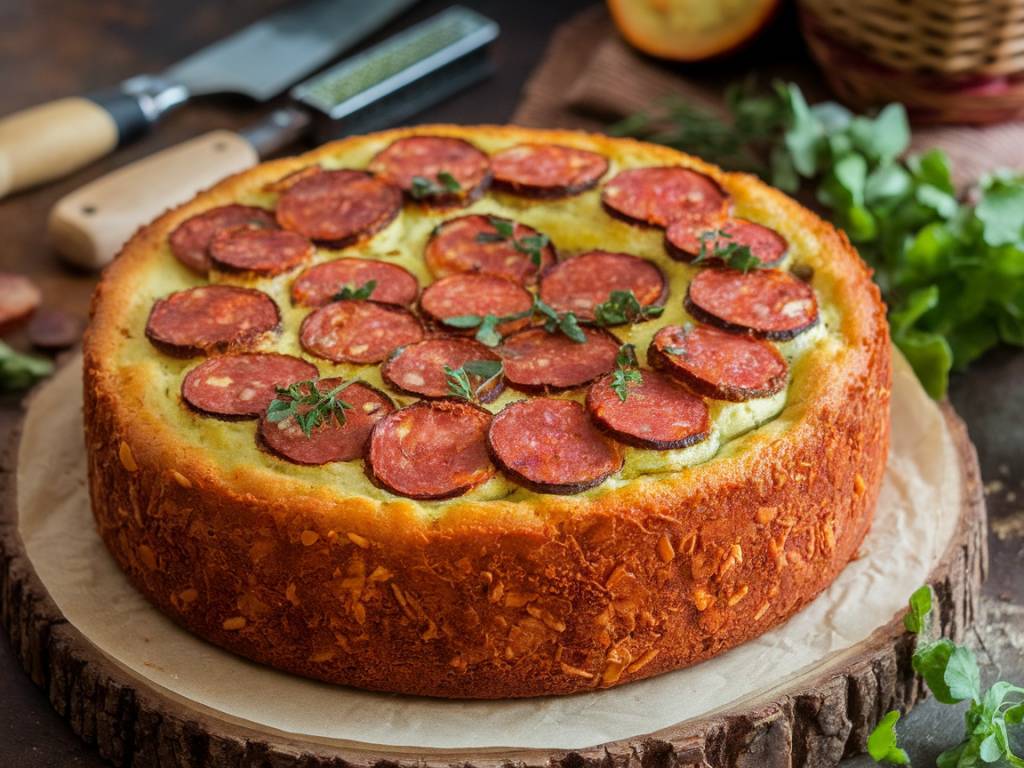 Cake chorizo courgette chèvre : la recette gourmande et facile à réaliser