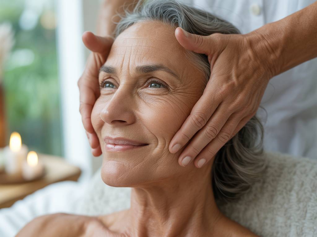 Comment le massage du visage stimule le bien-être et ralentit le vieillissement naturel