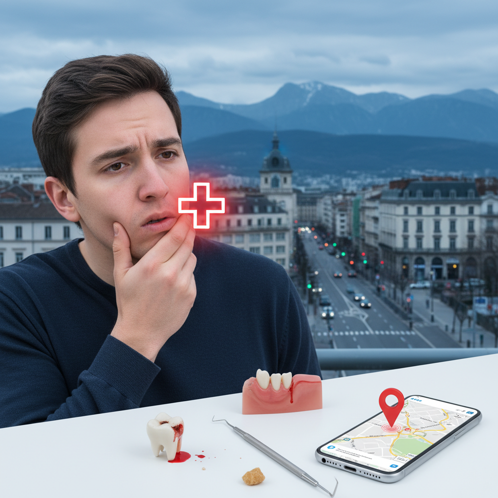 Les signes qui nécessitent une consultation dentaire urgente à Pau