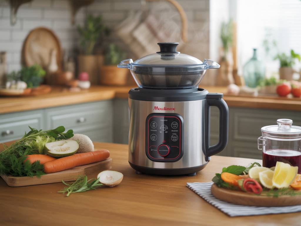 Pourquoi adopter un Moulinex cuiseur vapeur pour une alimentation plus saine au quotidien
